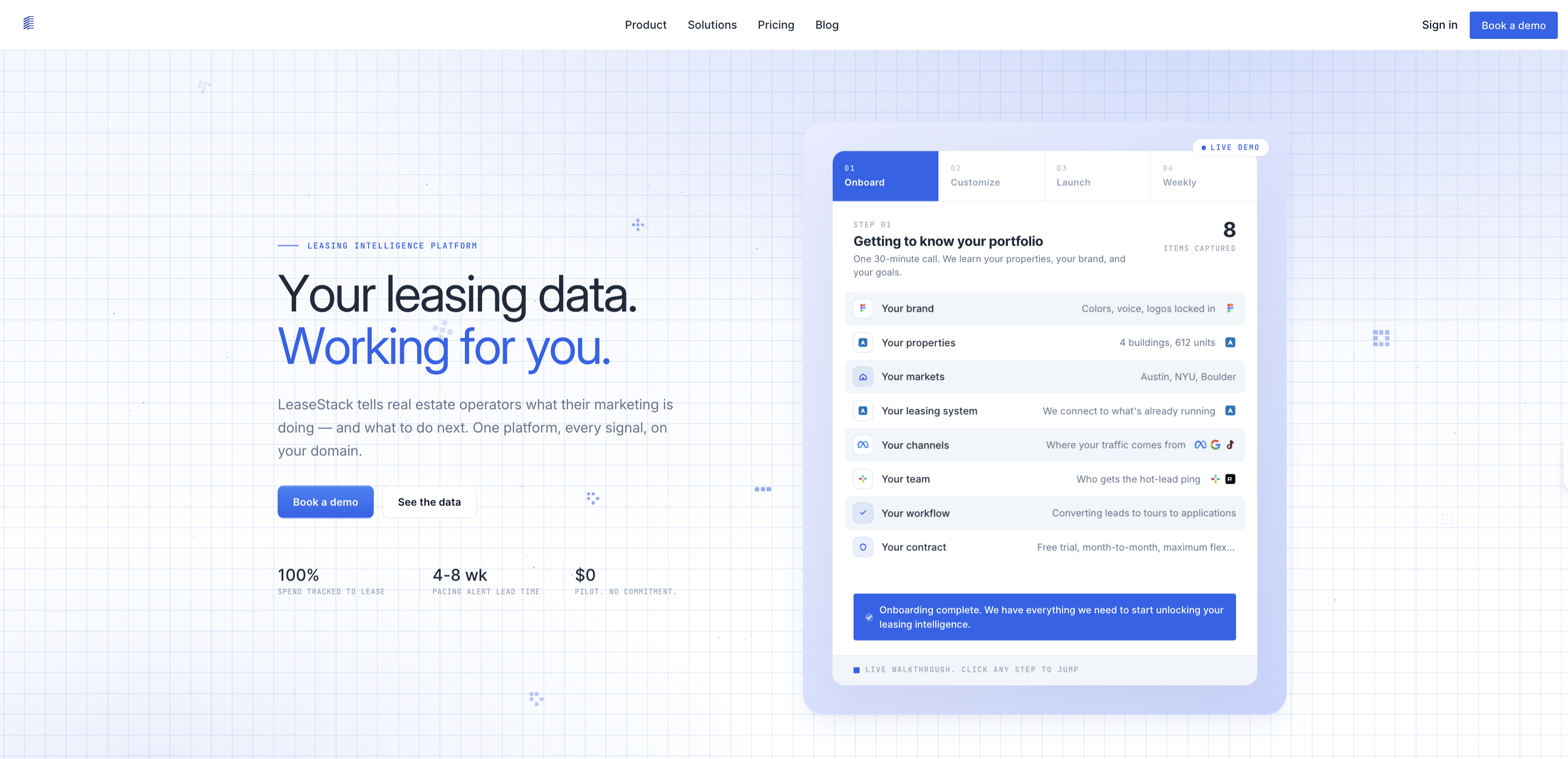 LeaseStack screenshot